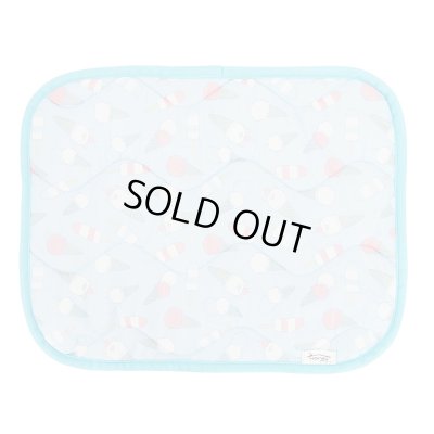 画像1: Homey ひんやり リバーシブルマット S クールアイス柄