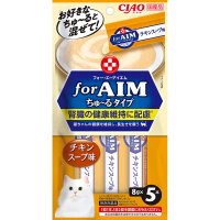 CIAO forAIM ちゅ〜るタイプ チキンスープ味 8g×5本入